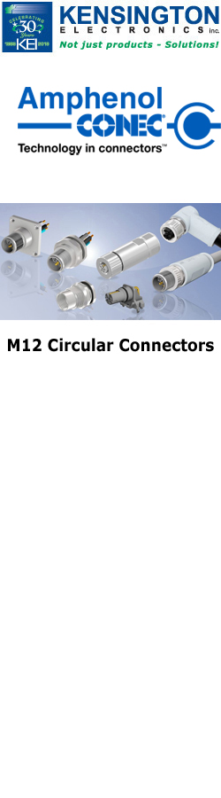 Conec-M12 Circular Connectors expanded portfolio