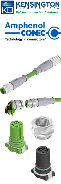 CONEC M12 circular connectors