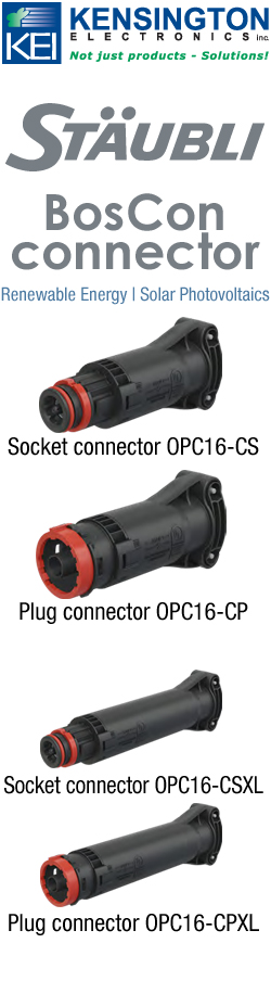 Staubli BosCon Connectors