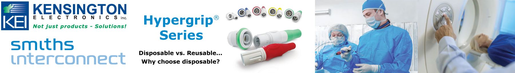 Smiths Interconnect Hypergrip Series connectors