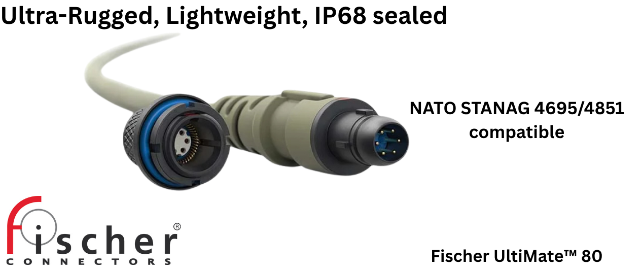 Fischer Connectors’ UltiMate 80 Series